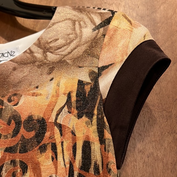 CACHE SHIMMER ANIMAL PRINT DRESS - Picture 4 of 12